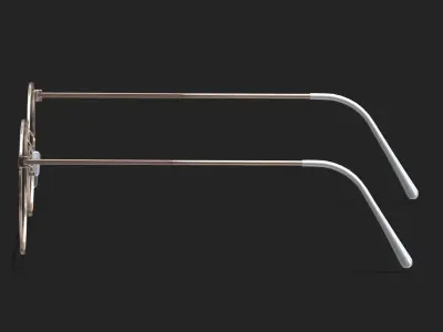 Ful Vue Glasses Low Poly PBR Realistic Low-poly 3D model