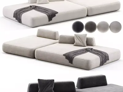 BOCA TOMMY Sofa 2 3D model