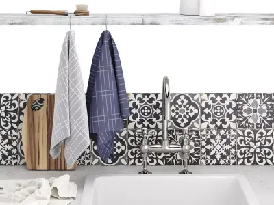 Decoration Set - Kitchen 03 3D model