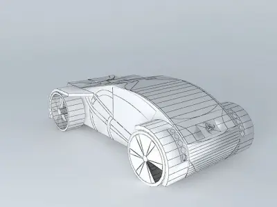 celtic car Free 3D model