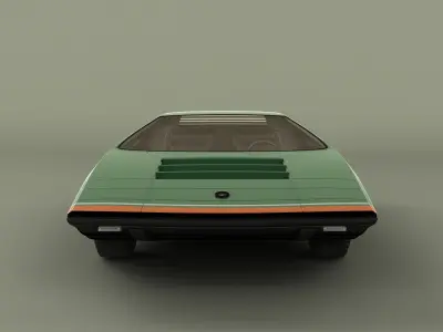Alfa Romeo Carabo 3D model