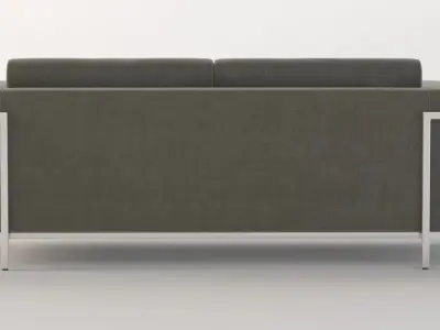 Davenport Two Seater Sectional Sofa 3D model