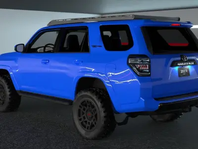 Toyota 4runner TRD 2023 3D model