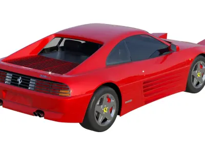 Ferrari 348 GTS 3D model