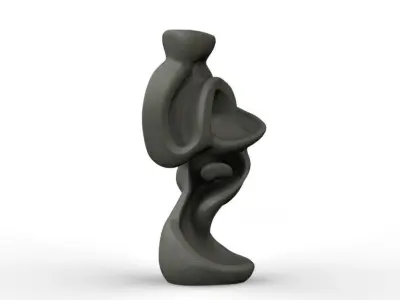 Terraform Sculpture Planter - STL for 3D printing 3D print model