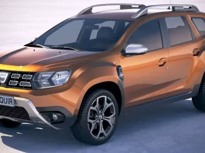Dacia Duster 2018 3D model