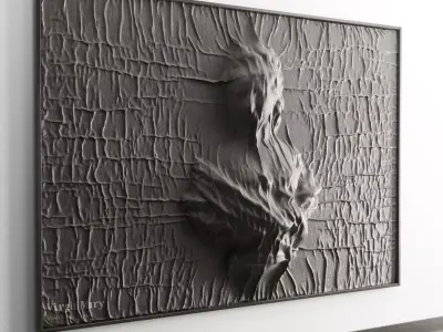 Virgin Mary Arch Frame 02 Low-poly 3D model