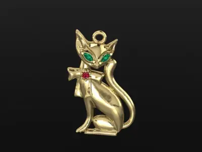 Cat suspension 3D print model