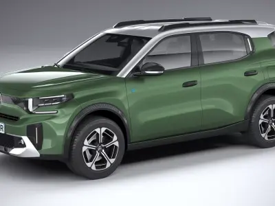 Citroen C3 Aircross 2025 3D model