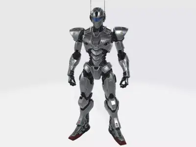 Robot Platinum Guardian 3D print model