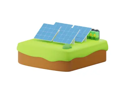 3D Electricity Transportation 3D model