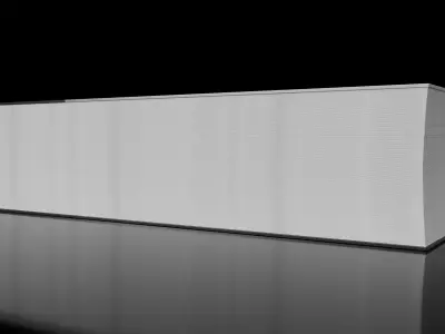 Book Soft Cover Black and Grey  Free 3D model