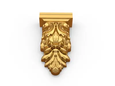Classic decor ornament 66 3D model