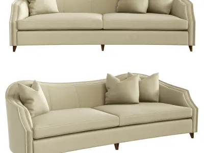 Caracole Seams To Me Sofa - UPH-SOFFUL-49A 3D model