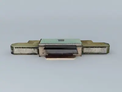 Ross Open Air Theatre Edinburgh Free 3D model