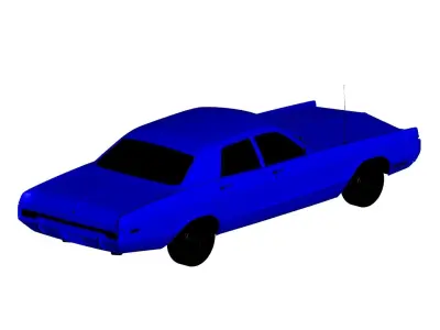 Dodge Polara 1969 3D model
