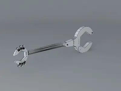 Snap On Wrench guitar Free 3D model