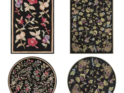 Rugs No 154 Low-poly 3D model