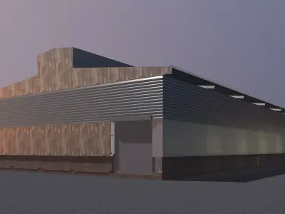 Warehouse 2023-0002 3D model