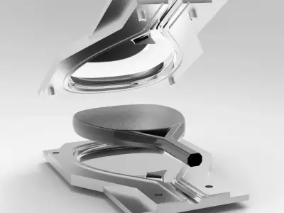 Padel Mold 3d 3D model