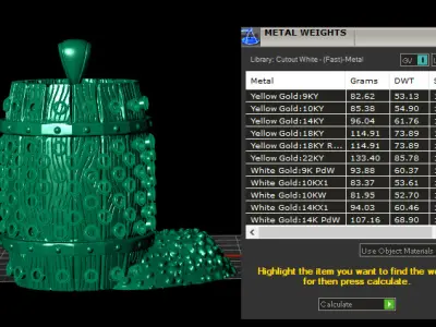 KITEL GOLDEN PENDANT  3D PRINTABLE MODEL  3D print model