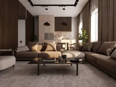 Modern Living room 3D model