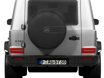 Mercedes Benz G580 with EQ Technology 3D model
