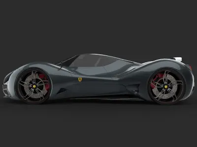 Ferrari F91 Concept 3D model