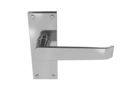 Door Handle Low-poly 3D model