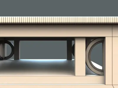 Coffee Table01 Free 3D model