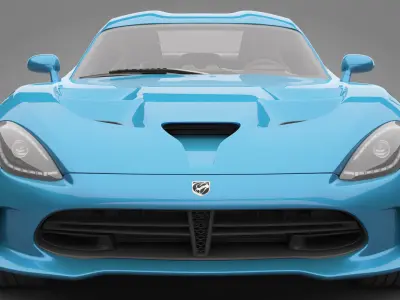 Dodge Viper 3D model