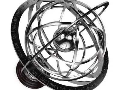 Armillary Sphere 3D model