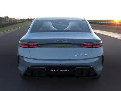 2024 BYD Seal with lowpoly interior Low-poly 3D model