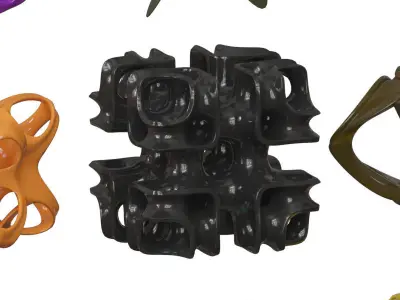 Decor set 02 3D model