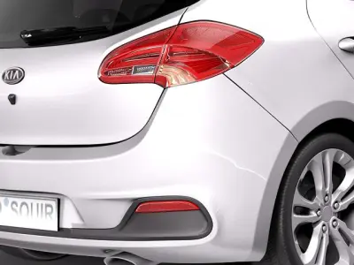 Kia Ceed SW- 2013 3D model