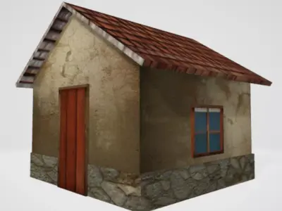 Old House Low-poly 3D model buy
