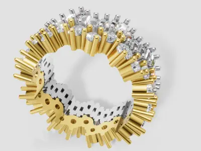 Ring Thorn 3D print model C91 3D print model