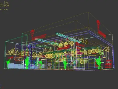 Exhibition - Area - 15X7 3DMAX2009-06 3D model