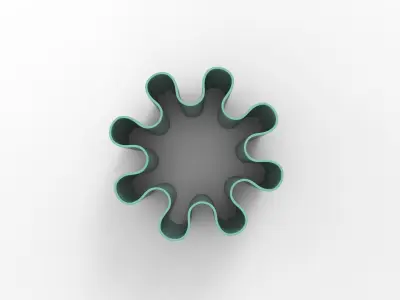 Mate Pen Holder Low-poly 3D model