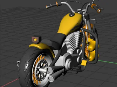 harley davidson 3D print model