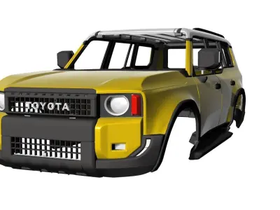 TOYOTA LAND CRUISER 250 2024 313MM WHEEL BASE 1 10 3D print model