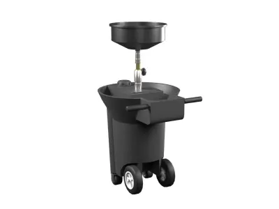 Waste Oil Drain Low-poly 3D model