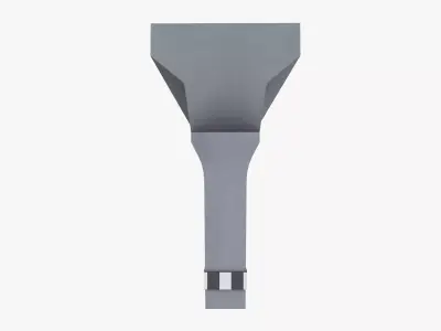 Metro Bridge Modular Low-poly 3D model