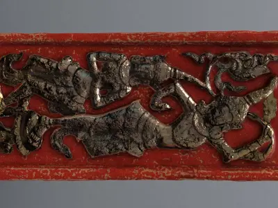 Wall Decoration Low-poly 3D model