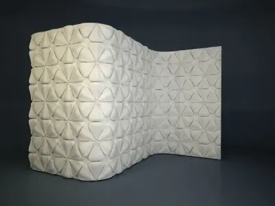 03 FRANGIPANI RELIEF Low-poly 3D model