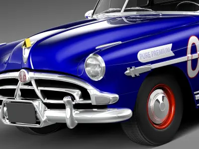 Hudson Hornet 1951-1954 3D model