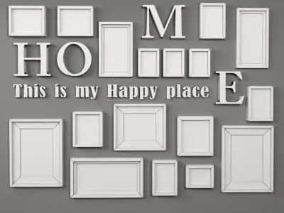 Decorative set08 3D model
