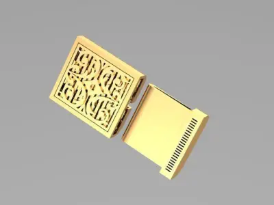 cuban Chain bracelet just stl 3D model