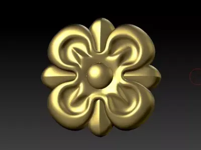  Decorative patterns 3D CNC machine output 3D model