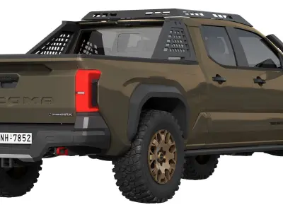 Toyota Tacoma Trailhunter 2024 3D model